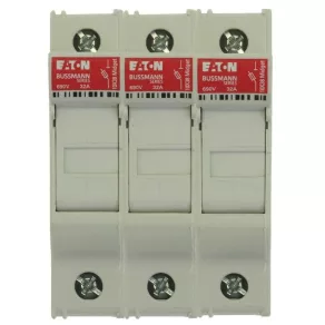   Eaton CHM3DU 3 poli, 30 A, 600 V, MFH, pentru siguranță Midget 10x38. Conector de secționare cu siguranță pentru 10x38, 3 poli, 32 A