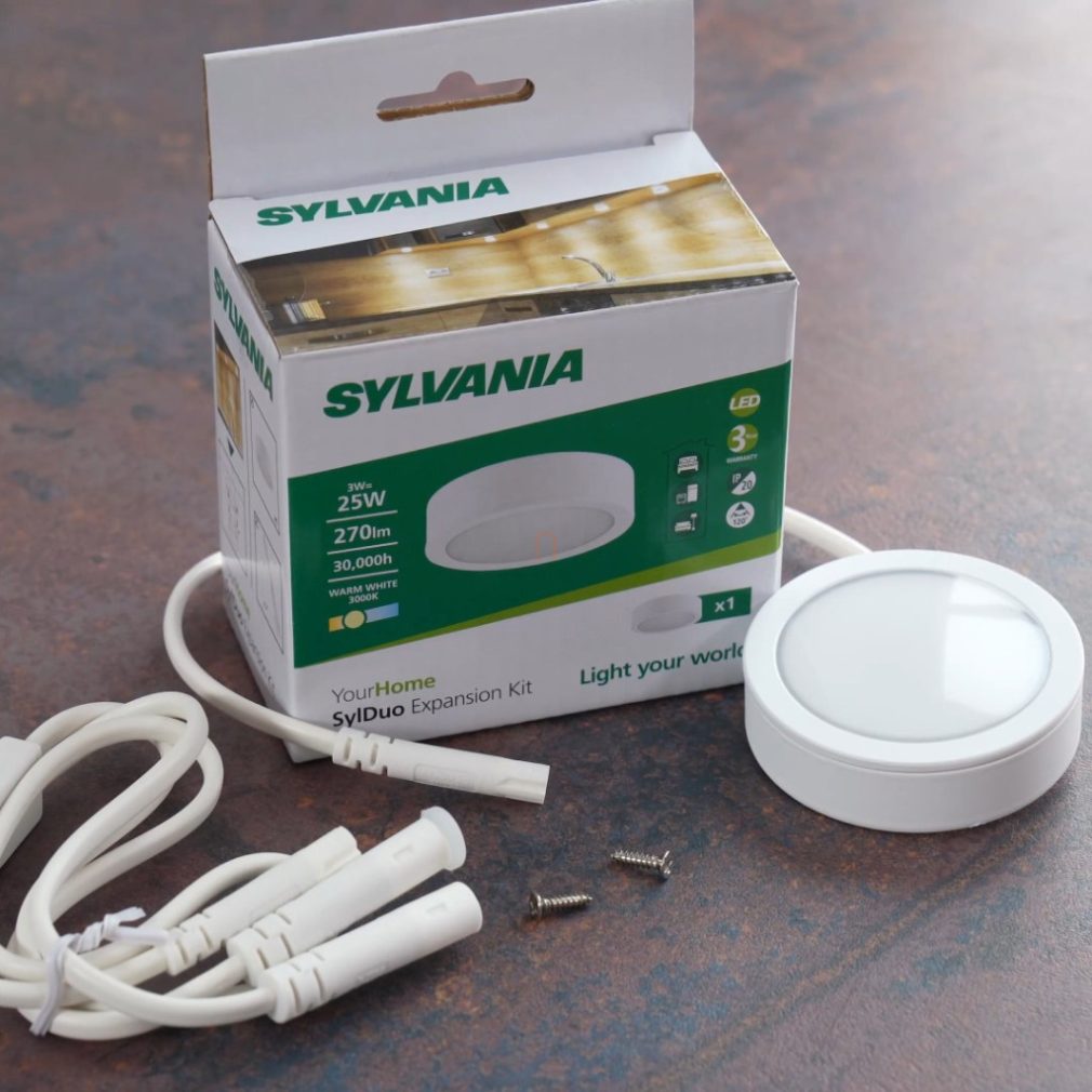 Lampă LED încastrabilă 3W, 3000K, 270lm, alb - SylDuo Round Sylvania 5844