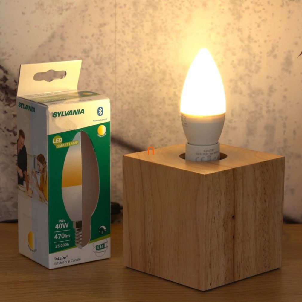 Sylvania WhiteTone 5W 470lm 2700-6500K E14 LED fără telecomandă Bluetooth - Astim Sylvania 0028903