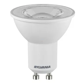   LED GU10 6,2 W, 450 lm, 4000 K, lumină albă neutră, unghi de 36°, Ra80, 230 V, RefLED ES50 0029179, Sylvania