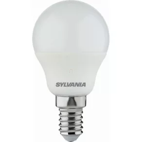  Bec LED sferic mic 6,5 W E14 806 lm 2700 K, lumină albă caldă, Ra80, 230 V, ToLEDo TD Bal 0029630, Sylvania