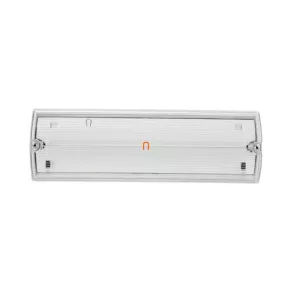   Lampă de urgență cu LED, 3 ore de autonomie/lumină continuă, montare pe perete, IP65, 165 lm, 1 W, 6500 K, LIFESAFE BULKHEAD, Sylvania 0032012