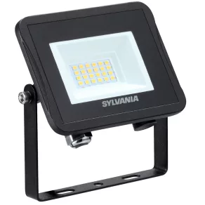   Sylvania START FLOOD FLAT 0050110 Proiector LED 18 W, 4000 K, alb rece, 2000 lm, IP65, negru