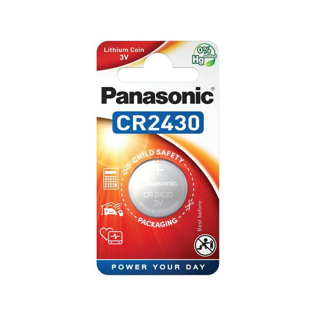 Pila buton cu litiu Panasonic CR2430 (3V) B1