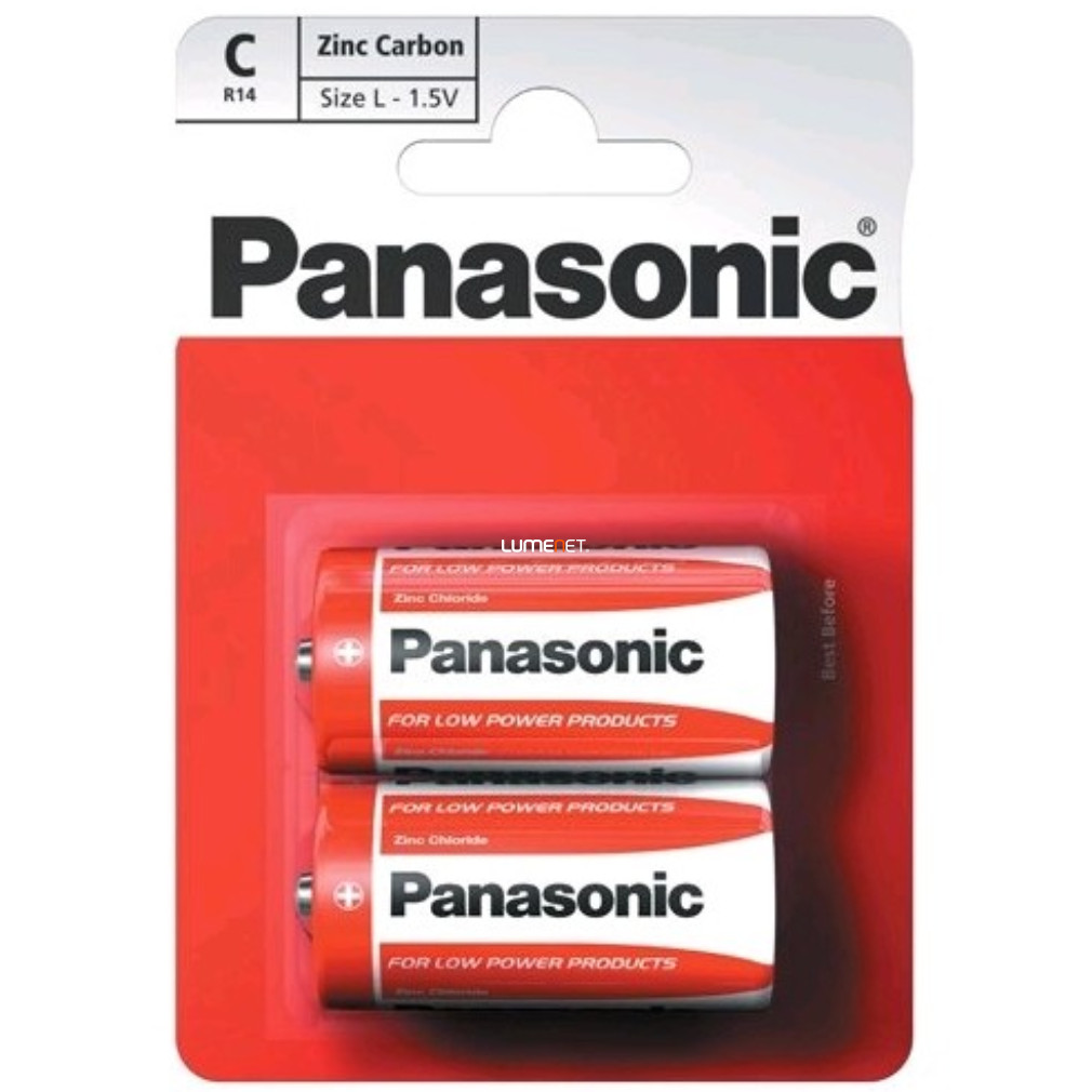 Baterie specială de zinc pentru copii Panasonic C 2pcs/blister