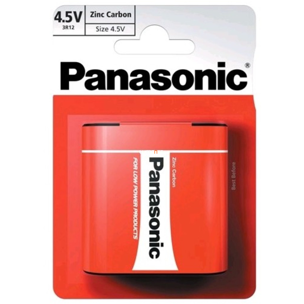 Panasonic zinc special 4,5V baterie plată semifixată 1 buc/blister