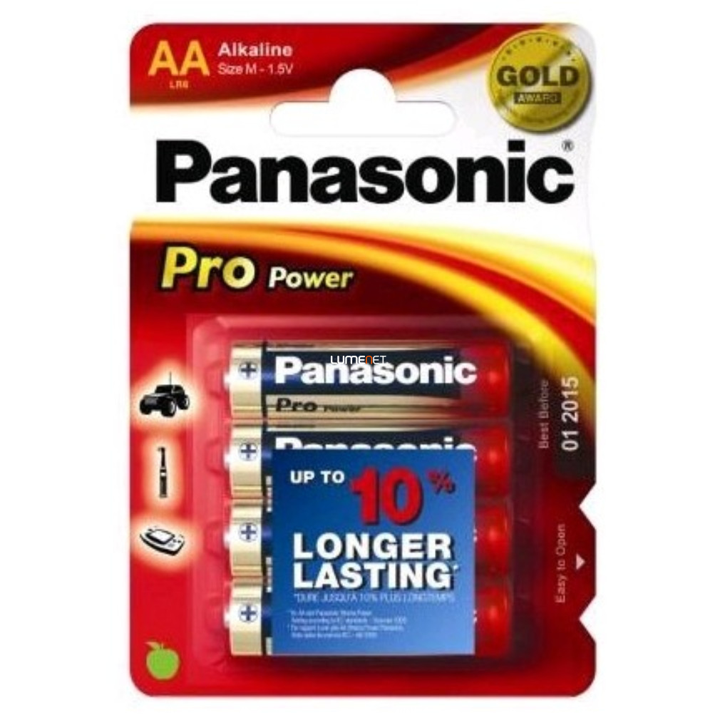 Baterii creion alcaline Panasonic pro-power AA 4 buc/blister