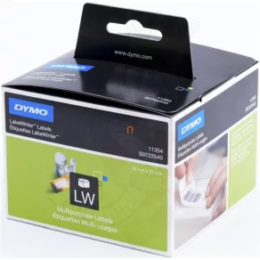   Etichete Dymo LabelWriter, albe, 57 x 32 mm, 1000 buc./rolă (11354) S0722540