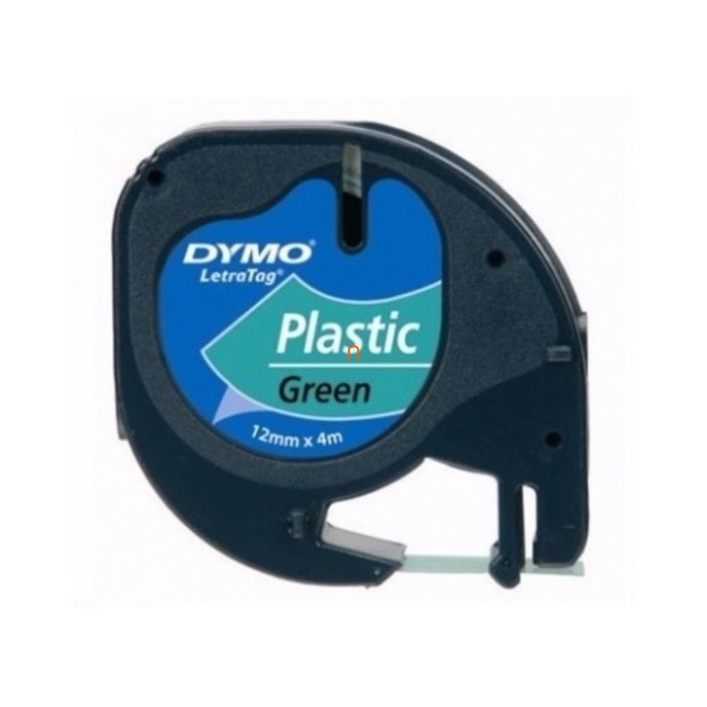 Bandă Dymo Letratag, plastic alb 59422 12 mm x 4 m