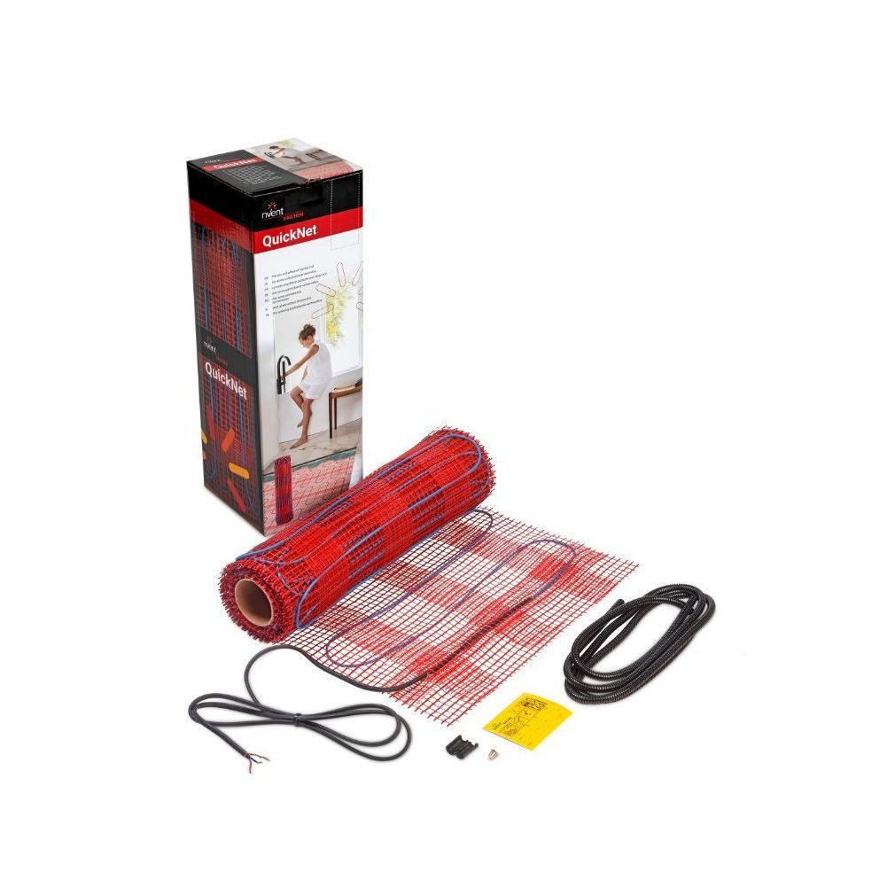 QuickNet-160, 10,0 m2, 1600 W Pânză de încălzire dublu strat, autoadezivă, cu grosime de 3,5 mm, dimensiuni 0,5 m x 20,0 m, putere 160 W/m2, 230 V (R-QN-P-10,0M2/T0)