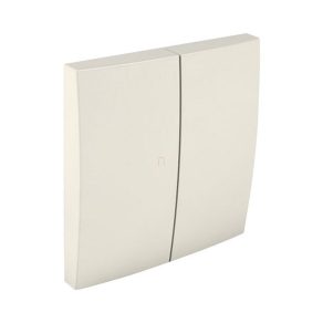   Efapel Logus90 pereche de chei duble, capac comutator, culoare fildeș 90611 TMF