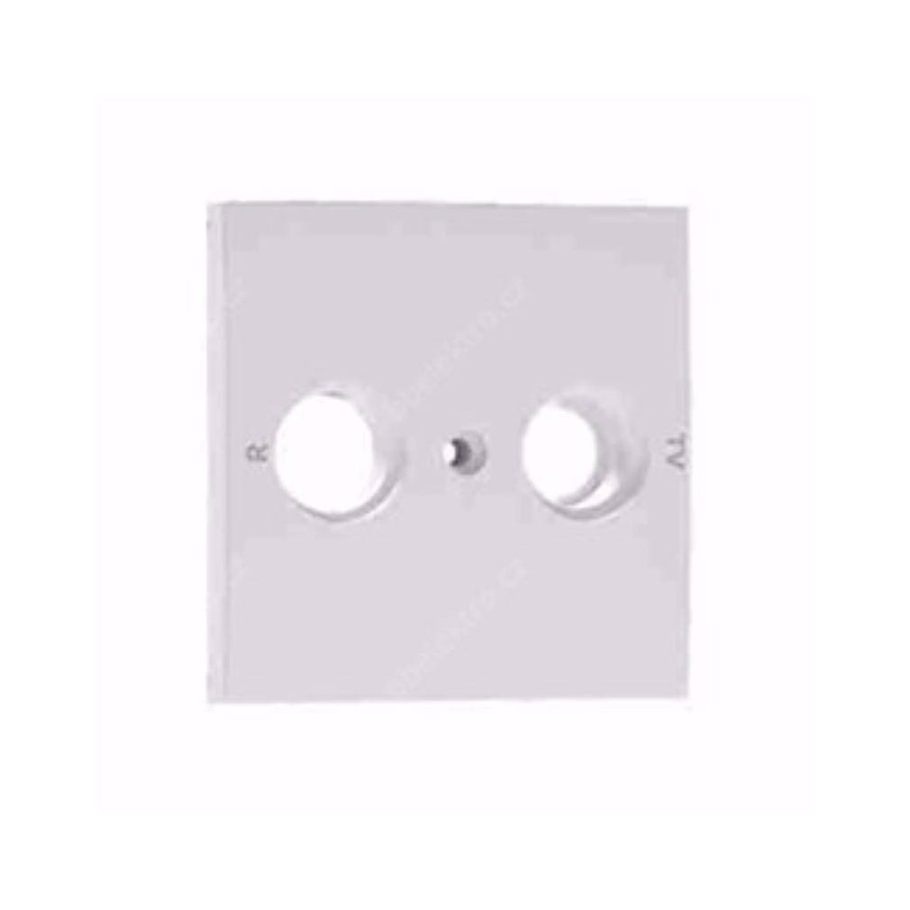 Elko Ep capac pentru conector R-TV, alb (90685-TBR)