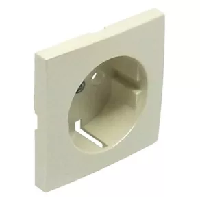 90631 Capac TPE pentru priză Schuko, alb perlat, Elko Ep