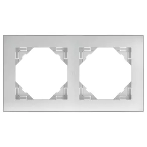 Efapel Logus90 Aquarella cadru dublu, aluminiu 90920 TAL