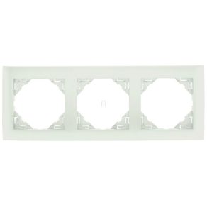   Efapel Logus90 Aquarella ramă triplă, alb gheață 90930 TGE