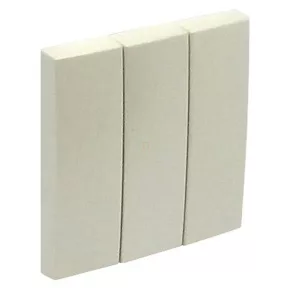   Efapel Logus90, întrerupător cu trei taste, capac pentru întrerupător, sidef 90661 TPE