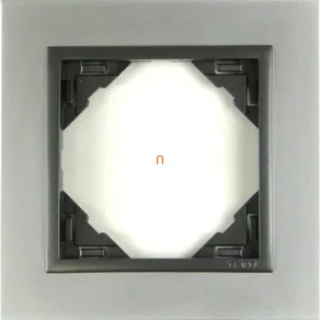 Efapel 90910 TUS METALLO ramă nr. 1, aluminiu/antracit
