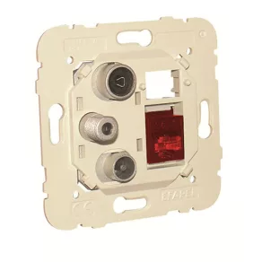 21544 R-TV-SAT Conector multimedia RJ45 Cat.6 UTP, Elko Ep