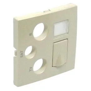   Efapel 90770 Capac din TPE pentru priza multimedia 21545/21544, culoare sidefat