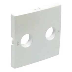 Efapel 90776 TGE Capac pentru conector R-TV, alb