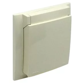   Ramă Efapel fără apă cu capac pentru robinet, culoare fildeș, IP44 (90961-TMF)