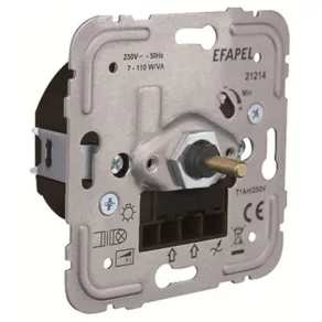   21214 Regulator de intensitate luminoasă, pentru tuburi fluorescente compacte și LED-uri, 110 VA, R, L, Elko Ep