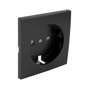   Efapel 90632 Capac cu blocare pentru copii TPM pentru priză SCHUKO, negru