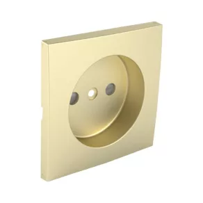   Efapel 90622_TDU Capac pentru priză monofazată cu zăvor, auriu
