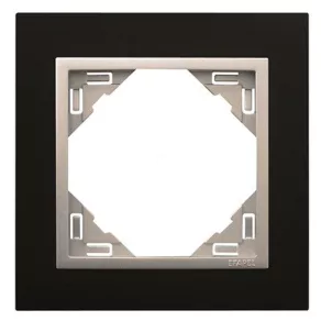 Efapel 90910 TPA ANIMATO Cadru nr. 1 negru/aluminiu