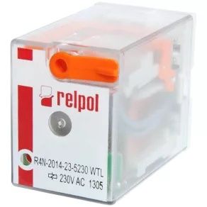   Relpol R4N-2014-23-5230-WTL releu de tip print, 4CO/6A, 230 V c.a.