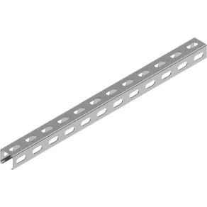   BAKS ȘINĂ C (șină profilată) 40x40x1,5 3 m/bucată, zincată în bandă CWP/CWOP40H40/3 611130