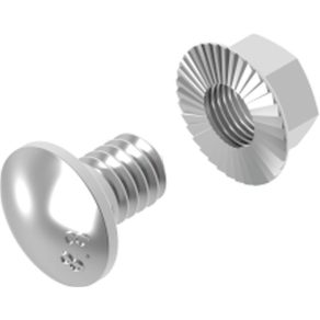   Șurub pentru capul lentilei BAKS SGKM6x12 + piuliță 651141