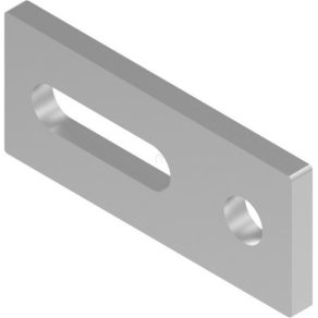   BAKS AD11E Suport de montare PV pentru șuruburi, oțel inoxidabil, 80x30mm, 898311