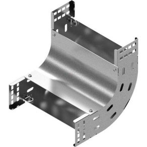   BAKS LUNJ150H60 Colțar pentru jgheab de cabluri 90 grade vertical 60x150mm universal, cu capac 130968