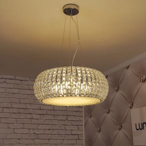 Candelabru cristalin Glamour, 52 cm - Sophia Azzardo 5024-6P