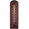 Termometru interior din lemn 15 cm, mahon