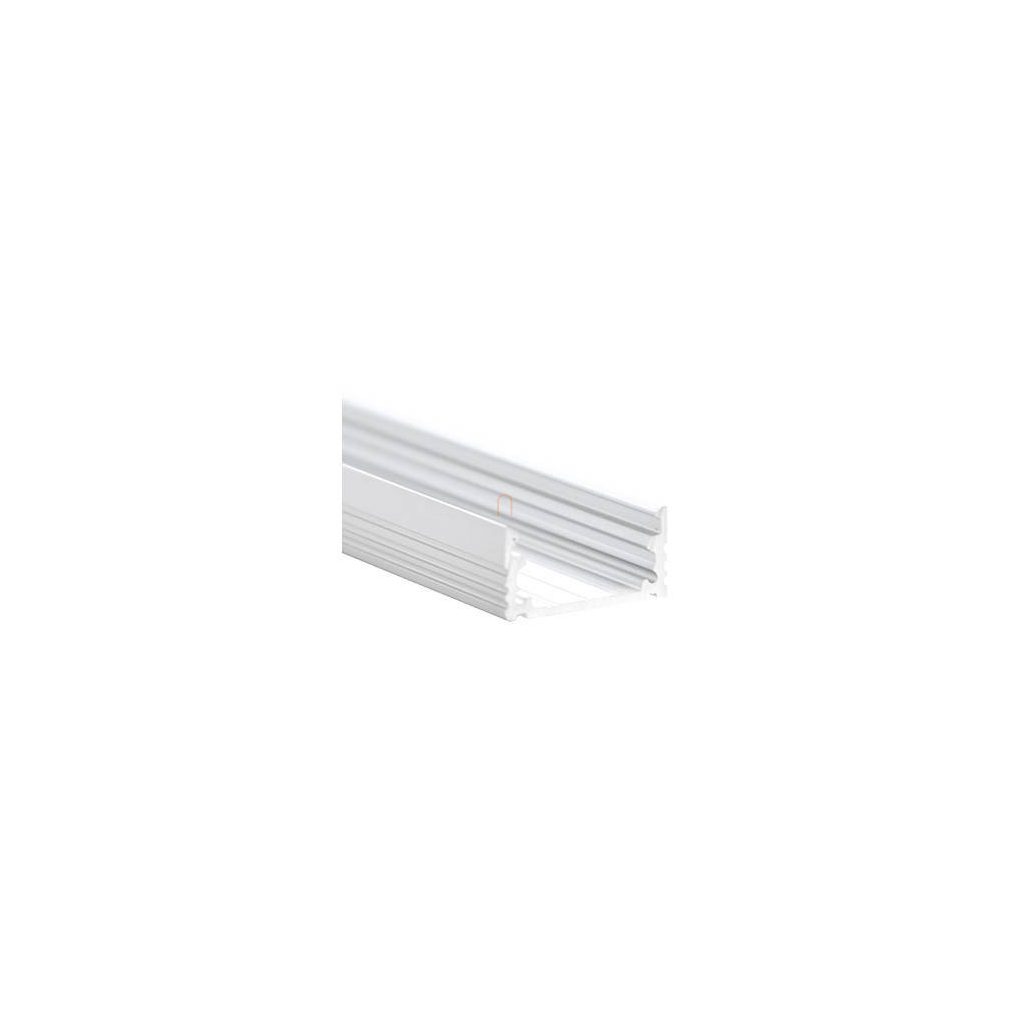 LED POL 5901752715998 LED szalaghoz alu sín FELÜLETI 2 fm-es ORO-PROFIL-UNI-OUT-2M 11mm belső széles