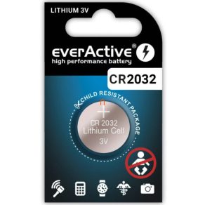 Baterie buton litiu EverActive CR2032 3V