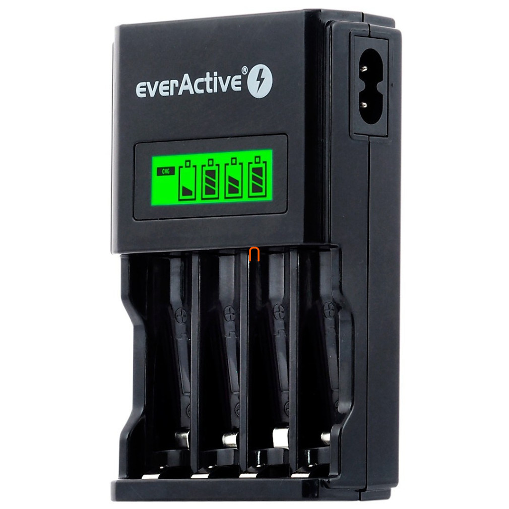 Încărcător de baterii EverActive NC-450 cu alimentare de la rețea