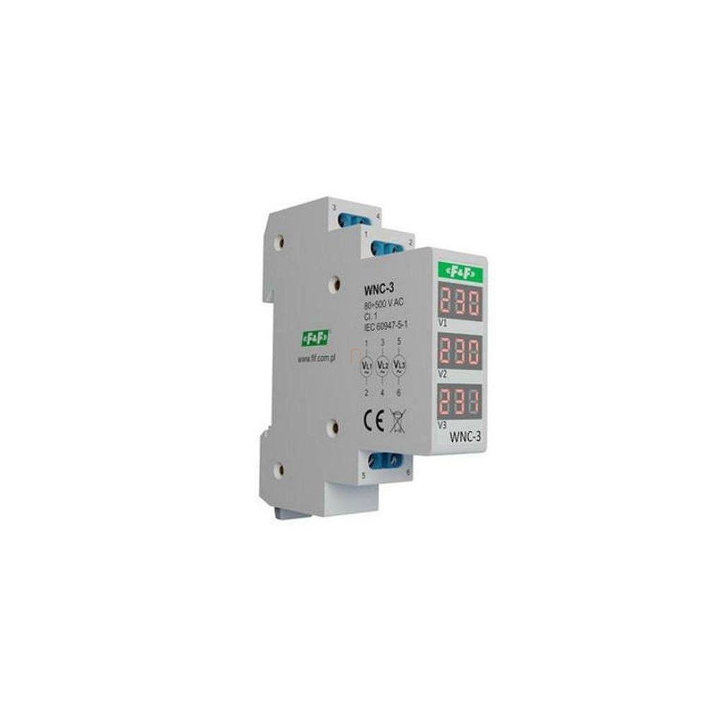 Indicator de tensiune F&F trifazic, 80-500 V c.a. WNC-3