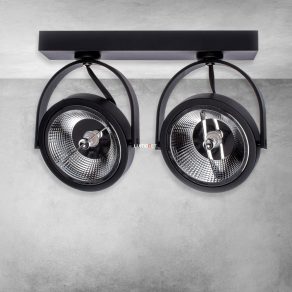 Lampă spot cu două socluri, negru - Lugar Milagro ML5706