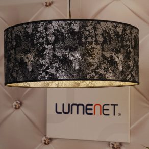   Lampă suspendată cu trei socluri, negru și argintiu - Satino Milagro MLP7331