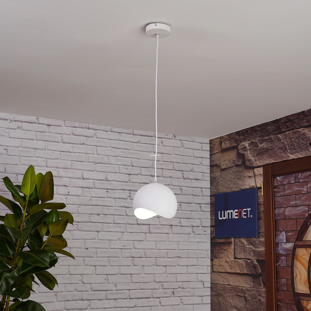 Lampa suspendată modernă, alb-verde - Mavia GTV OS-MAV-09-DEC