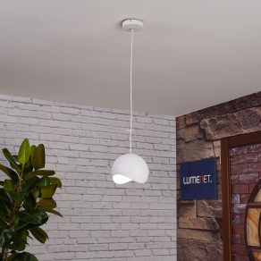   Lampă suspendată modernă, albă și verde - Mavia GTV OS-MAV-09-DEC