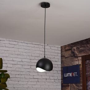   Lampă suspendată modernă în culori negru și verde - Mavia GTV OS-MAV-14-DEC