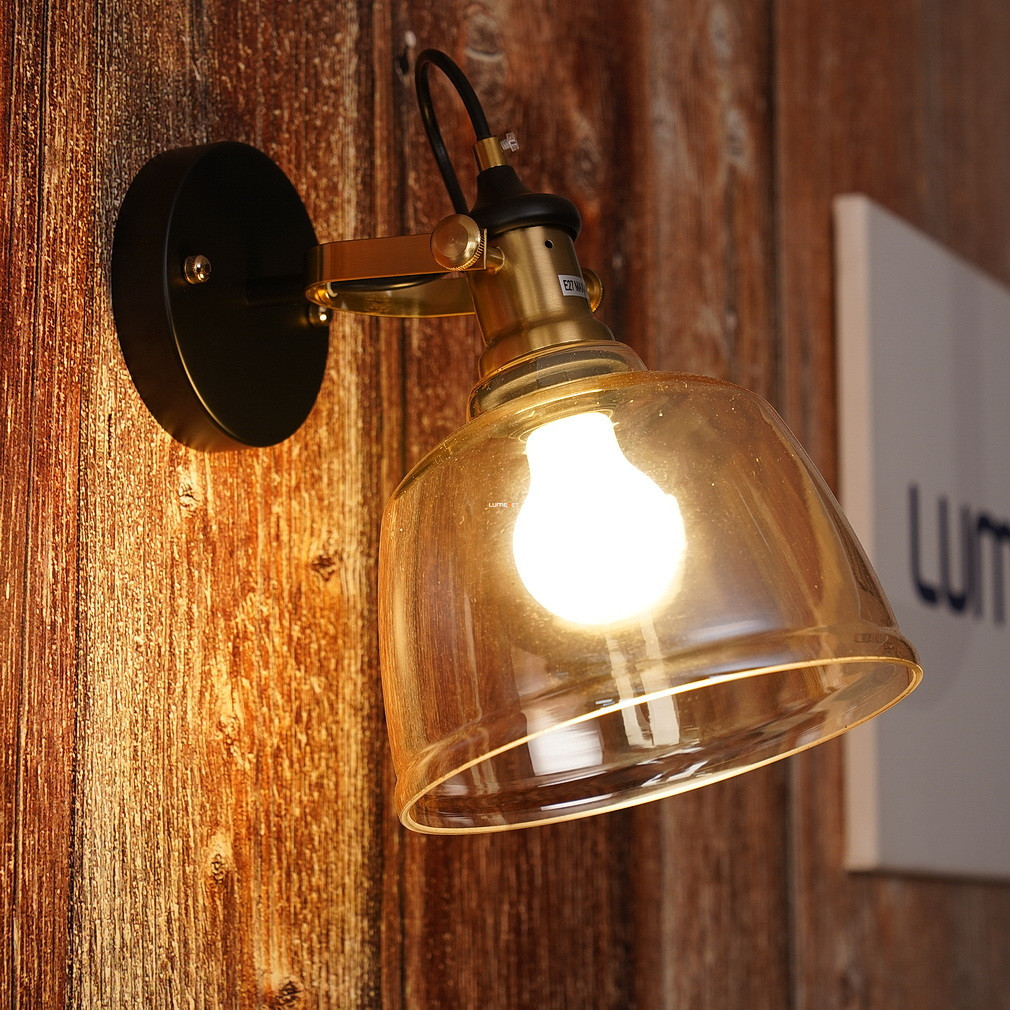 Lampa de perete, sticlă - Muscari GTV OS-MUSC-II-00-DEC