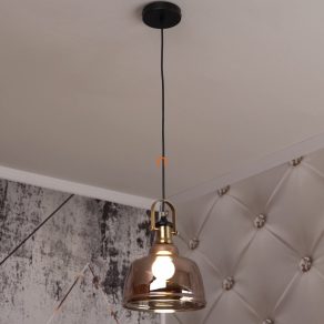   Lampă suspendată Ivy, loft, sticlă - Muscari 2 GTV OS-MUSC2-II-43-DEC