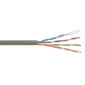   Cablu de rețea CAT6 – UTP din cupru pentru montare pe perete, cu manta din PVC, marca BITNER (305)