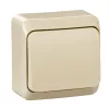 Schneider Electric Prima (IP 20) - WDE001110 - Întrerupător unipolar 10 A, crem (101)