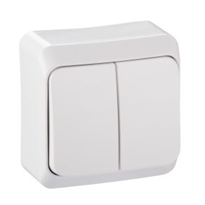   Schneider Electric Prima (IP 20) - WDE001051 - Întrerupător pentru candelabru, indicator luminos 10AX, alb